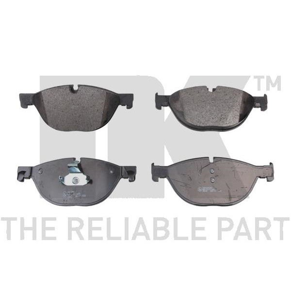 NK Bremsscheiben + Beläge + Wk vorne für BMW 6Er F12 640D Cabrio
