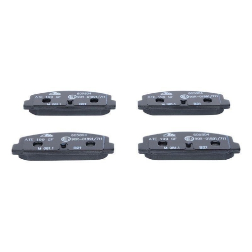 Ate 13.0460-5804.2 Bremsbelagsatz Scheibenbremse Hinterachse für Mazda
