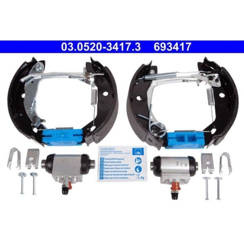 Ate 03.0520-3417.3 Bremsbackensatz Hinterachse