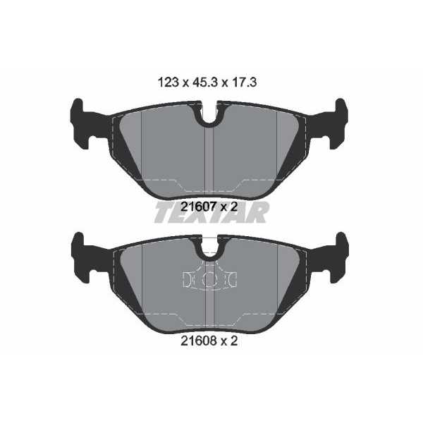 Textar Bremsscheiben Beläge vorne hinten für BMW 3Er E36 Compact 316I/318Ti/Tds