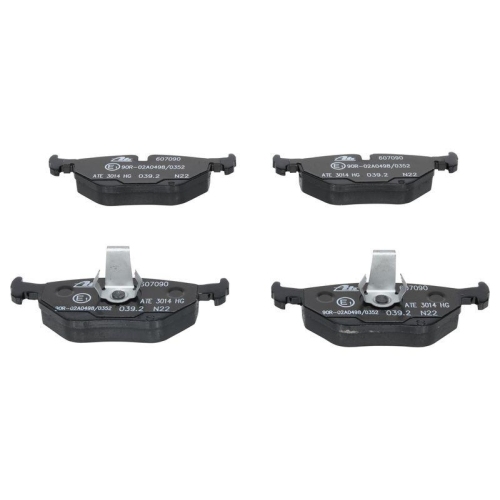 Ate 13.0460-7090.2 Bremsbelagsatz Scheibenbremse Hinterachse für Bmw