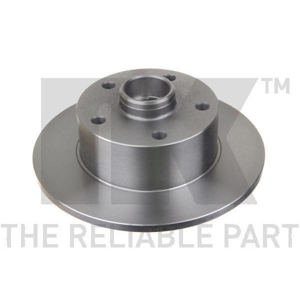 NK Bremsenset hinten Bremsscheiben + Bremsbeläge für AUDI A4