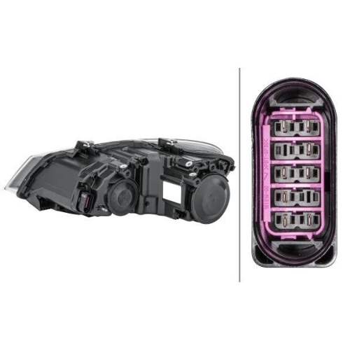 Hella 1EE 247 051-021 Hauptscheinwerfer Rechts für VW