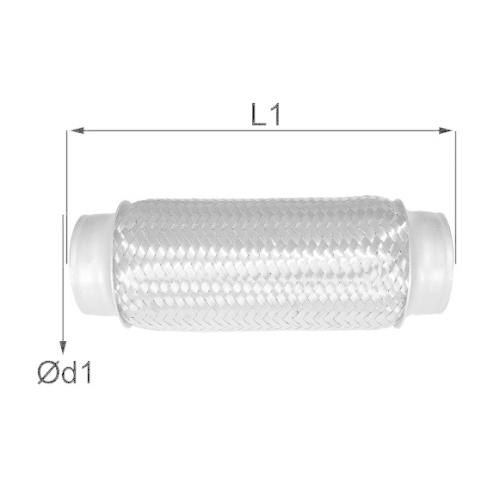 Imasaf 06.50.45 Flexrohr Abgasanlage