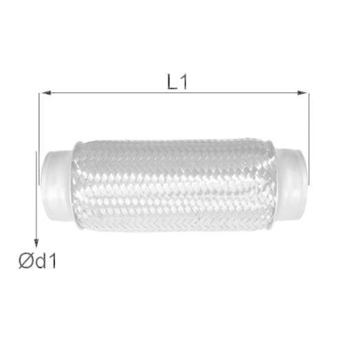Imasaf 06.60.50 Flexrohr Abgasanlage