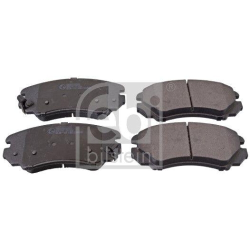 Febi Bilstein 16489 Bremsbelagsatz Scheibenbremse Vorderachse für Hyundai Kia