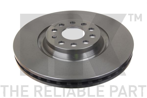 NK BREMSSCHEIBEN BELÄGE VORNE für VW PASSAT 3C B8 + CC 358 357