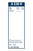 Bosch 3 397 006 864 Wischblatt Hinten für Mercedes Benz Mercedes Benz
