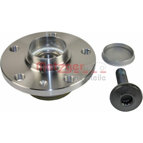 Metzger Autoteile WM 2129 Radlagersatz Hinterachse für Audi Seat Skoda VW Vag