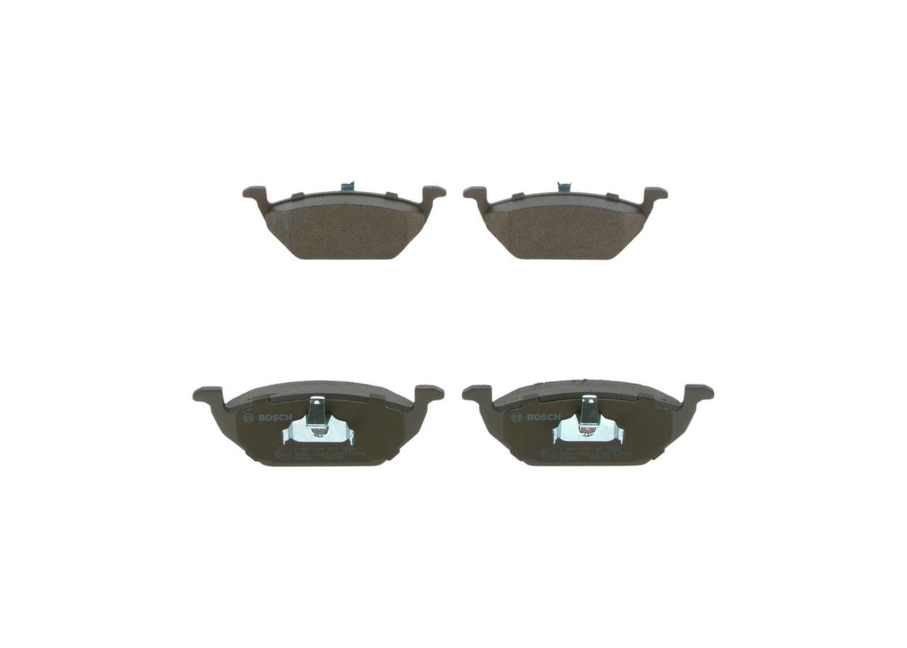 Bosch Bremsscheiben + Beläge vorne 256 mm Bremsenset für VW Fox