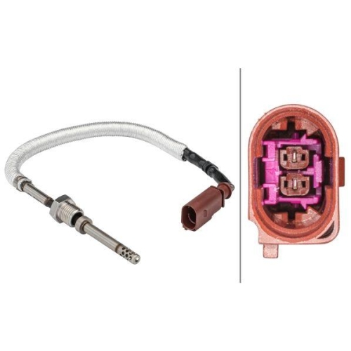 Hella 6PT 358 181-531 Sensor Abgastemperatur Nach Rußpartikelfilter für Audi VW