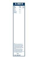 Bosch 3 397 008 997 Wischblatt Hinten für Audi Porsche VW