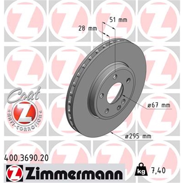 Zimmermann Bremsen  Bremsscheiben  Bremsbeläge für MERCEDES W176 W246 C117 vorne