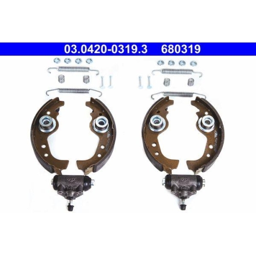 Ate 03.0420-0319.3 Bremsbackensatz Hinterachse