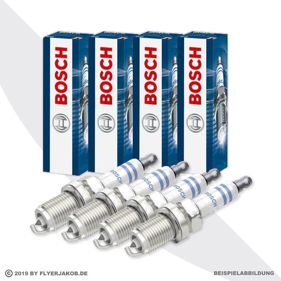 4x BOSCH Zündkerzen +8 FR7DC+ Opel Astra G H Calibra Combo Corsa B C D Kadett E