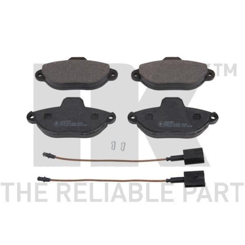 Bremsbelagsatz, Scheibenbremse