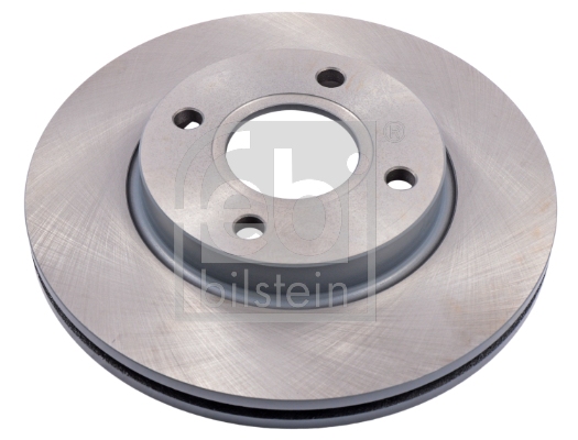 FEBI BREMSSCHEIBEN Ø258mm + BELÄGE VORNE für FORD FIESTA 5 JH,HD FUSION KA PUMA