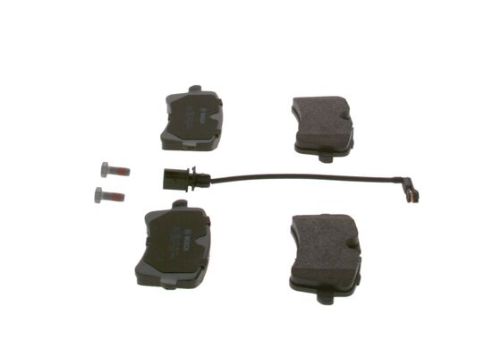 Bosch Bremsscheiben + Beläge für AUDI A6 (C7) A7 (4G) für PORSCHE Macan hinten