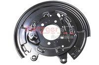 Metzger Autoteile 6117076 Bremsträgerplatte Hinterachse Rechts für Toyota