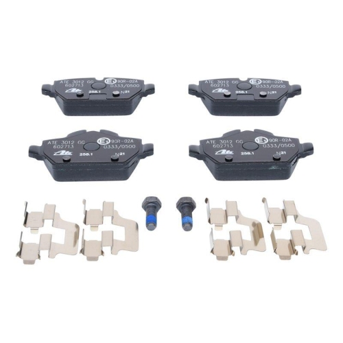 Ate 13.0460-2713.2 Bremsbelagsatz Scheibenbremse Hinterachse für Bmw Mini