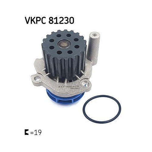 Skf VKPC 81230 Wasserpumpe Motorkühlung für Audi Chrysler Ford Mitsubishi Seat