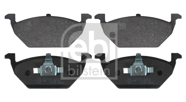 FEBI BREMSSCHEIBE 256mm +BELÄGE VORNE für SKODA FABIA RAPID SEAT CORDOBA IBIZA