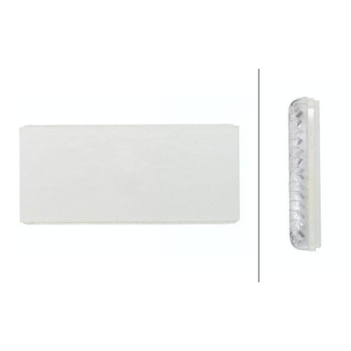 Hella 8RA 004 412-011 Rückstrahler Vorne für Daf Iveco Scania Volvo Case Ih Doll