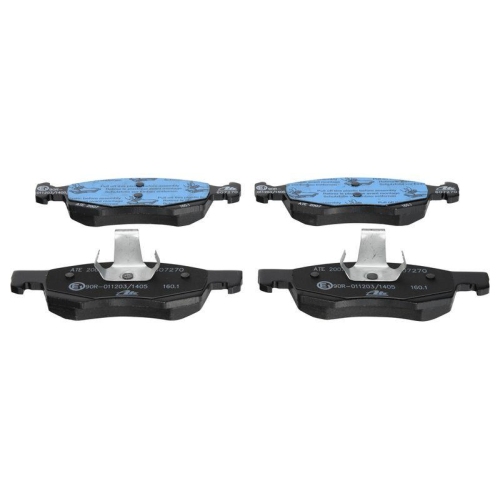Ate 13.0460-7270.2 Bremsbelagsatz Scheibenbremse Vorderachse für Dacia