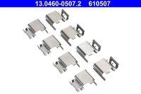 Ate 13.0460-0507.2 Zubehörsatz Scheibenbremsbelag Hinterachse Vorderachse Nissan