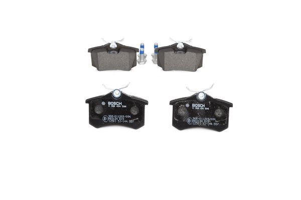 BOSCH Bremsbelagsatz, Scheibenbremse 0 986 494 596