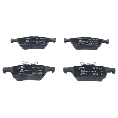 Ate 13.0470-7195.2 Bremsbelagsatz Scheibenbremse Hinterachse für Ford Mazda Opel