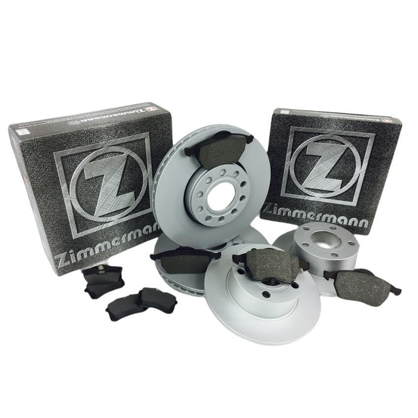 Zimmermann Bremse Bremsen Bremsscheiben Bremsbeläge Vorne Hinten Opel Zafira A05