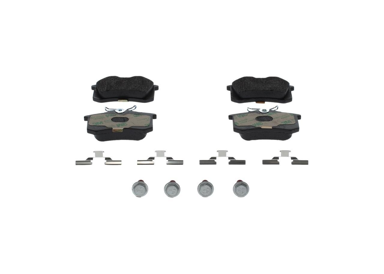 BOSCH BREMSSCHEIBEN+BREMSBELÄGE HINTEN SKODA OCTAVIA 1U + FABIA 6Y + ROOMSTER 5J