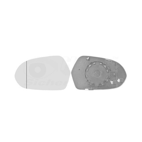 Van Wezel 0342837 Spiegelglas Außenspiegel Links für Audi