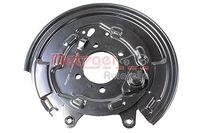 Metzger Autoteile 6117075 Bremsträgerplatte Hinterachse Links für Toyota