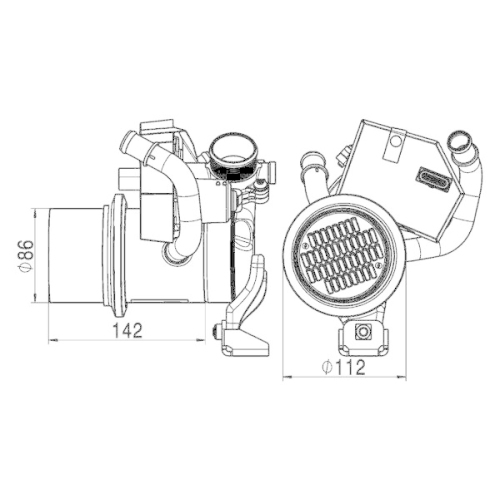 Kühler, Abgasrückführung