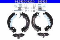 Ate 03.0420-3420.3 Bremsbackensatz Hinterachse