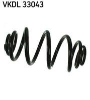 Skf VKDL 33043 Fahrwerksfeder Hinterachse für Opel