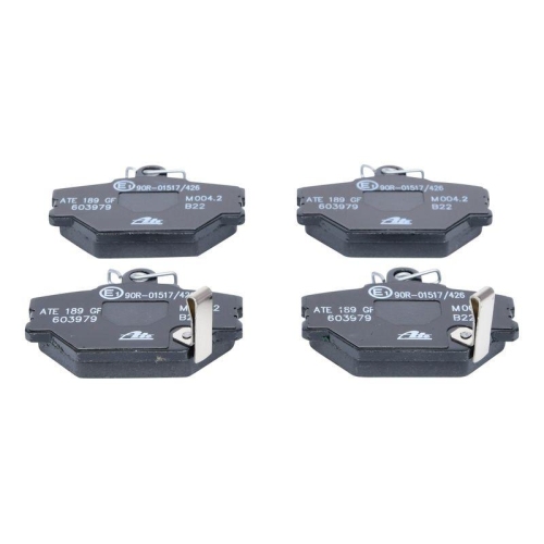 Ate 13.0460-3979.2 Bremsbelagsatz Scheibenbremse Vorderachse für Smart