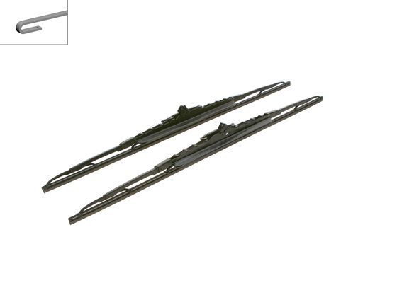 BOSCH Wischblattsatz 657S 3397118334