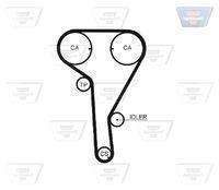 Optibelt KT 1405 Zahnriemensatz für Opel Vauxhall