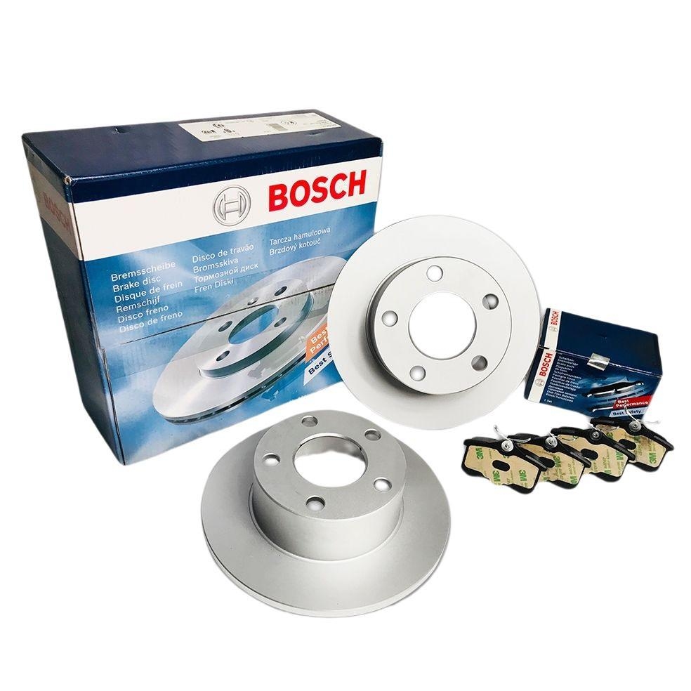 Bosch Bremsen Bremsenset Bremsscheiben + Beläge Hinten für VW GOLF 5 6 TOURAN A3
