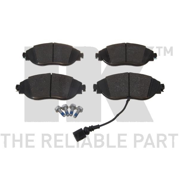 NK Bremsenset vorne Bremsscheiben + Bremsbeläge für SKODA Octavia Iii Combi