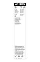 Bosch 3 397 118 989 Wischblatt Vorne