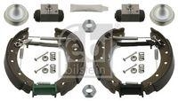 Febi Bilstein 37524 Bremsbackensatz Hinterachse für Peugeot