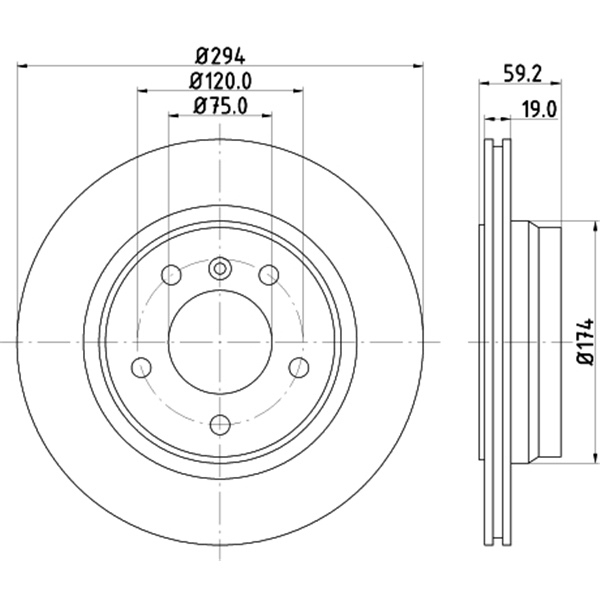 Textar Bremsscheiben  Beläge vorne  hinten für BMW 3Er E46 320D 110Kw 325I 328I