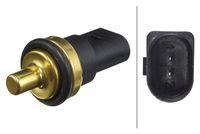 Hella 6PT 009 309-331 Sensor Kühlmitteltemperatur Hinten Unten Vorne für Audi VW