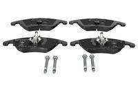 Ate 13.0460-2734.2 Bremsbelagsatz Scheibenbremse Vorderachse für Mercedes Benz