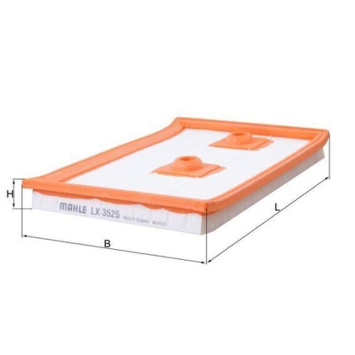 Knecht LX 3525 Luftfilter für Audi Seat Skoda VW Cupra