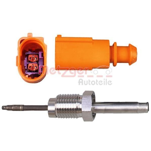 Metzger Autoteile 0894594 Sensor Abgastemperatur Nach Katalysator für Audi Seat